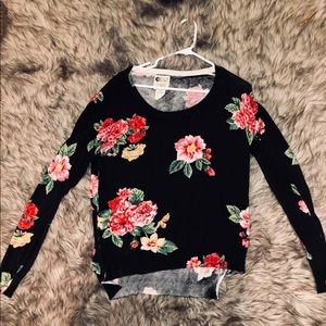 Floral Billabong Sweater
